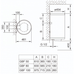 Бойлер Tiki GBF 50 UA Gorenje в Запорожье Бойлер Tiki GBF 50 UA Gorenje в Запорожье